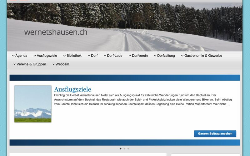 Neue Webseite online